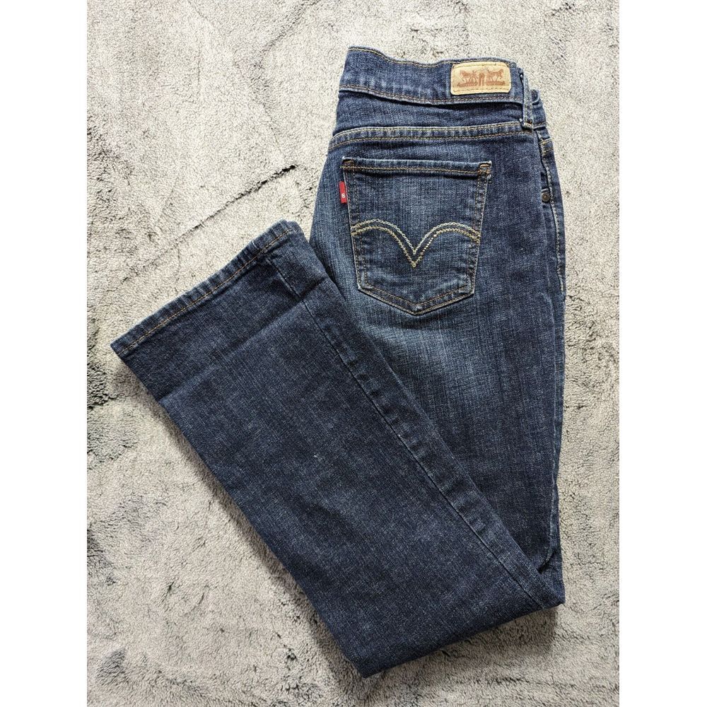 Levi's 515 Bootcut Jeans Women's Size 28x30 Dark Wash